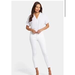 NYDJ white Ami Skinny jeans size 0P